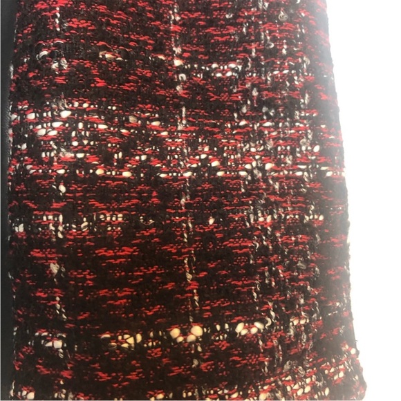 Zara mini color block multi fabric mini skirt - Picture 4 of 5